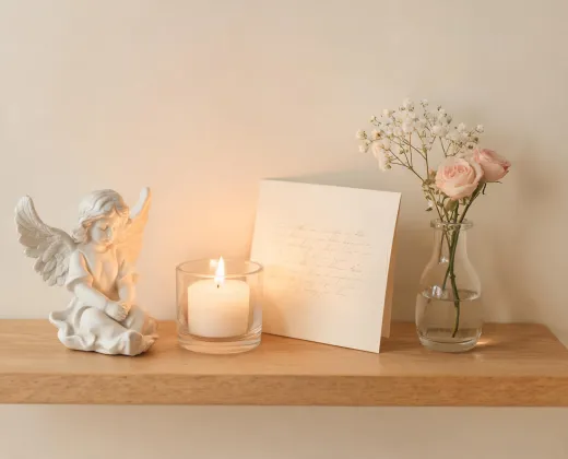 Remembrance keepsake corner