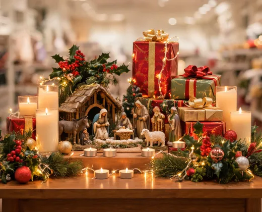 Seasonal retail table